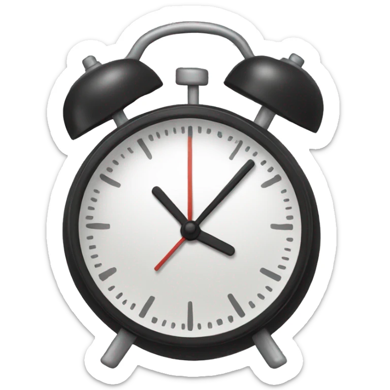 Alarm Clock  sticker