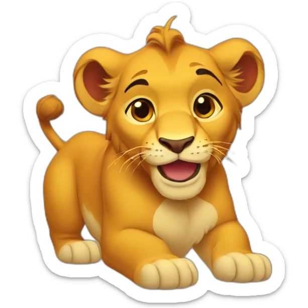simba sticker