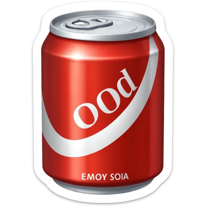 Soda sticker
