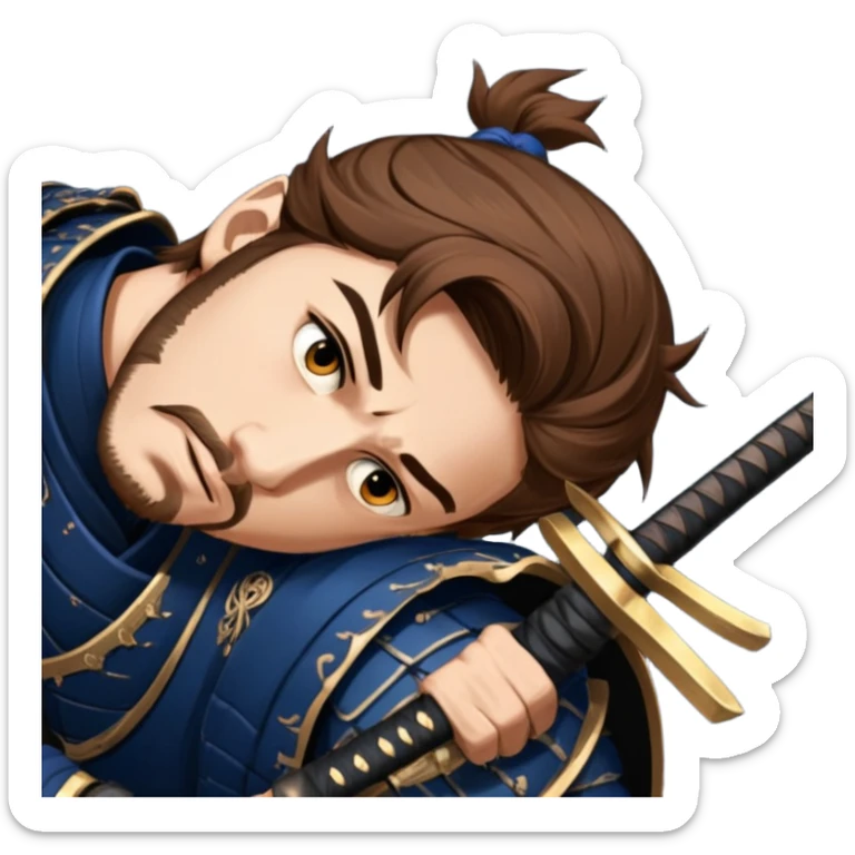 Vigilant Samurai sticker