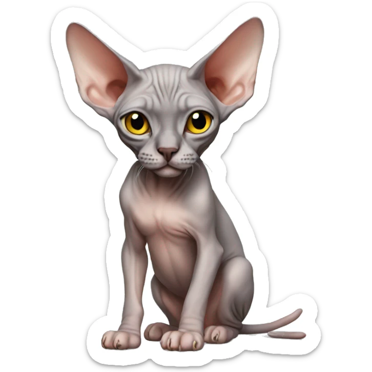 sphynx sticker