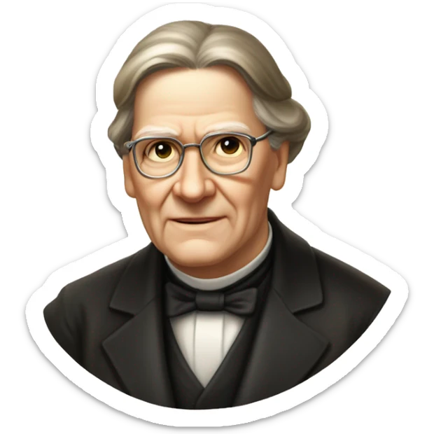 American author and co-founder of the Seventh-day Adventist Church - Ellen G. White sticker