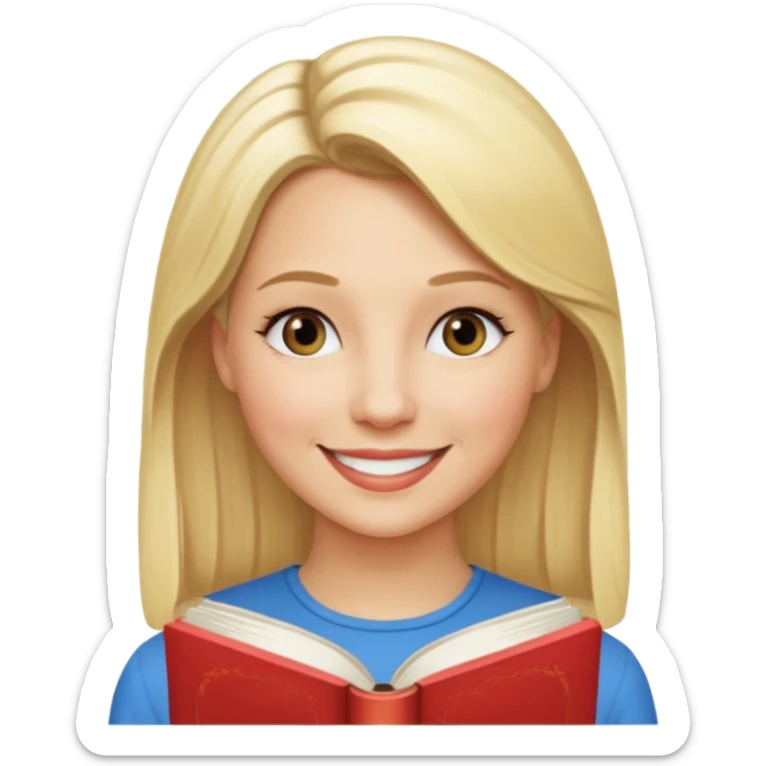 emoji de la premiere couverture du livre comme toi de lisa jewell  sticker