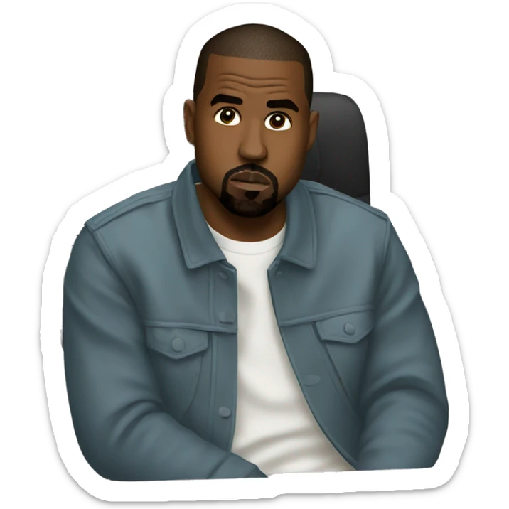 kanye west sticker