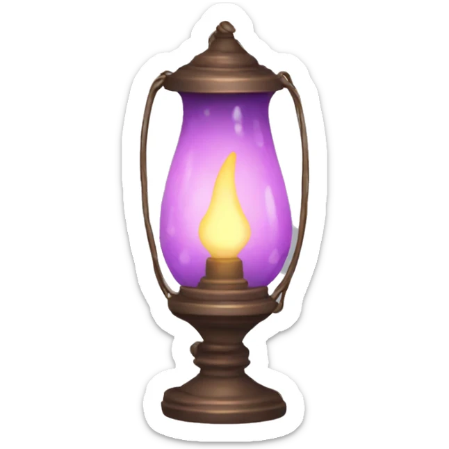 Fairy lamp sticker