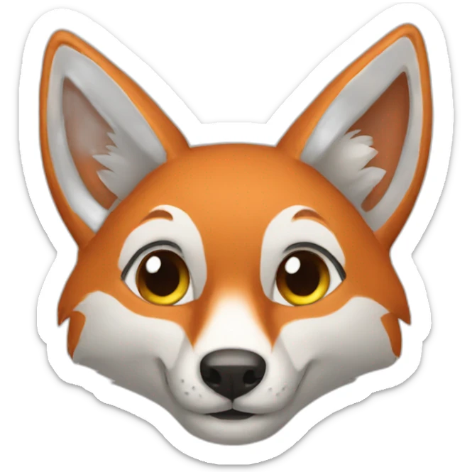 Renard sticker