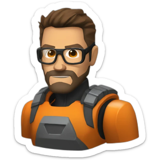 Gordon Freeman sticker