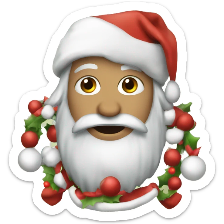 christmas  sticker