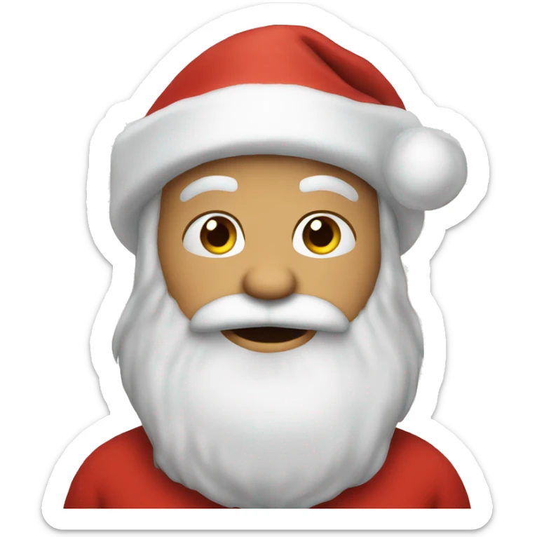 Santa Claus sticker