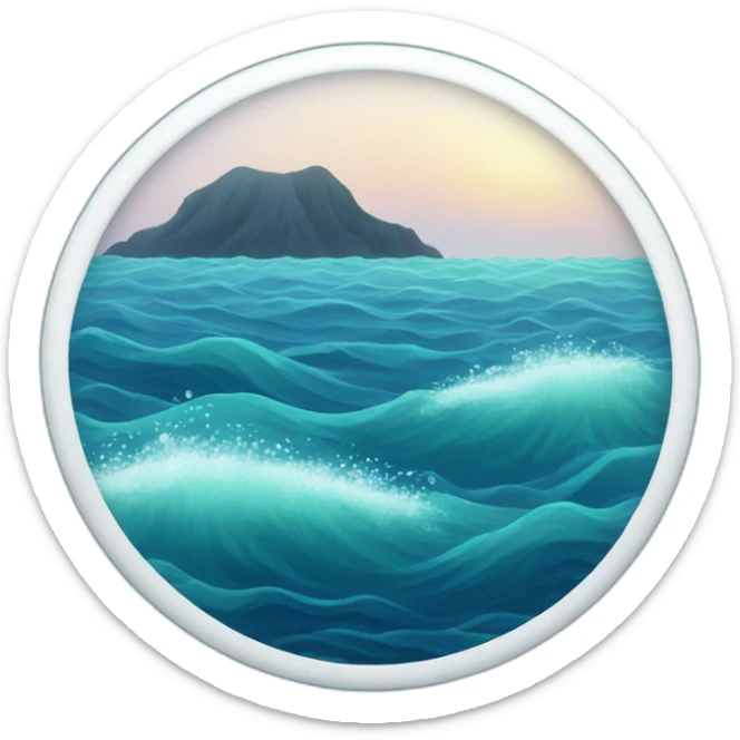 ocean sticker