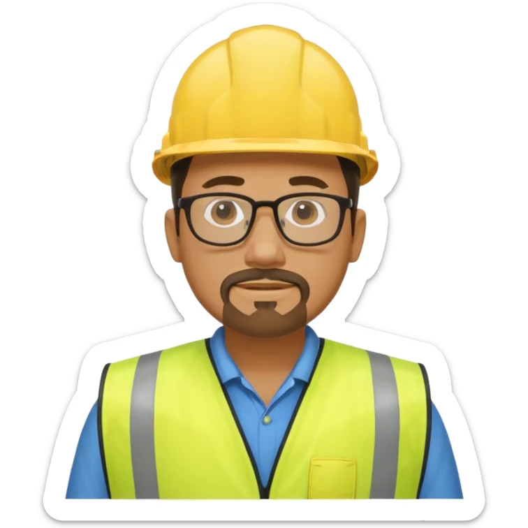 Walmart worker odp has a gotea wheres glasses yellow safety vest and hes 40 sticker