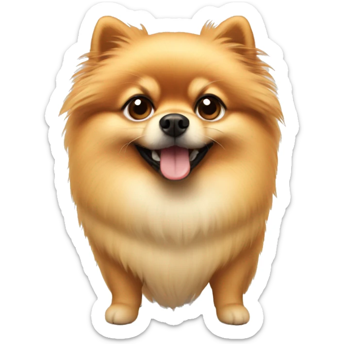 Pomeranian sticker