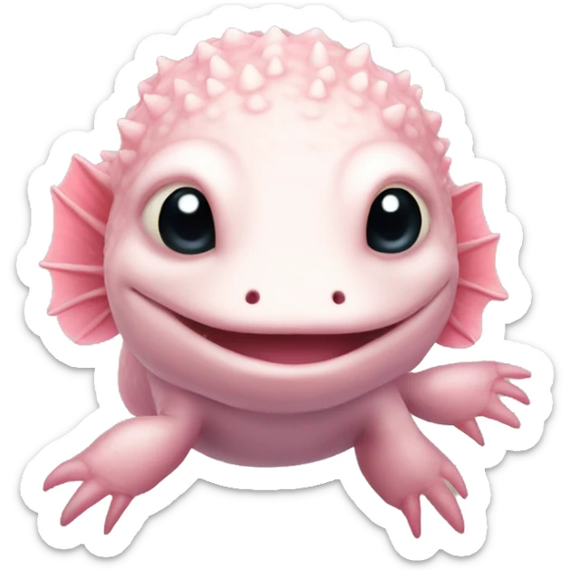Axolotl sticker