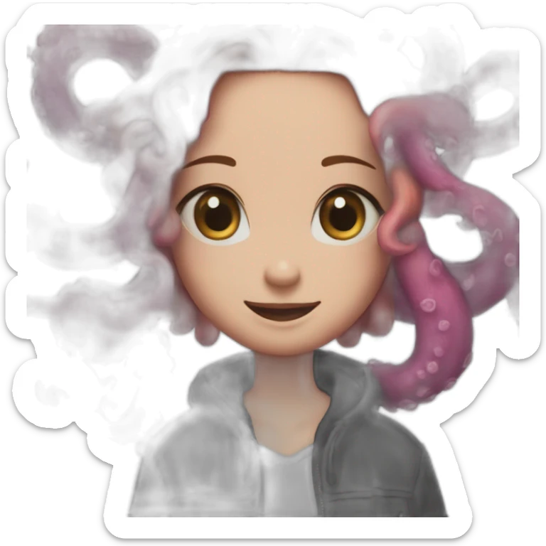 Honestly I'd like smth with more of a fun / chill vibe, got me? Smth like the octopus from val, n don't forget to add my name to the pic, then let's see ma friend sticker