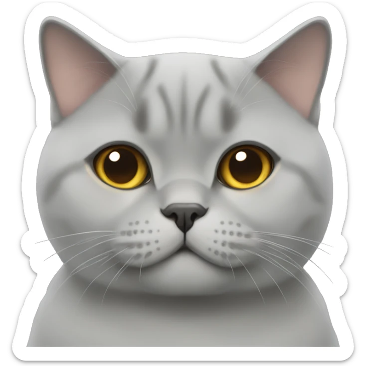 british shorthair sticker