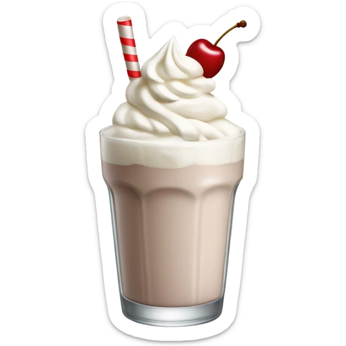 Milkshake sticker