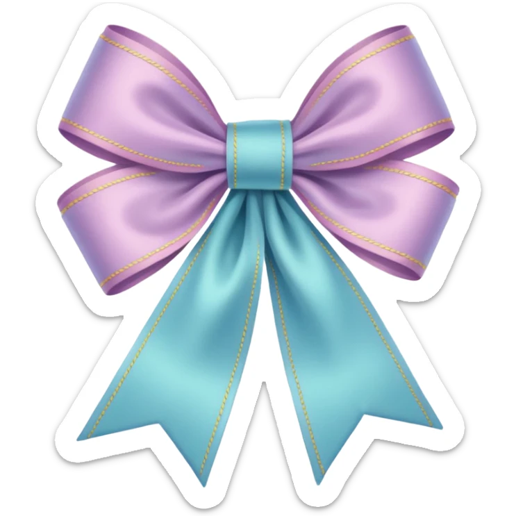 İt should give clean girl vibe it should be an emoji like an ribbon sticker