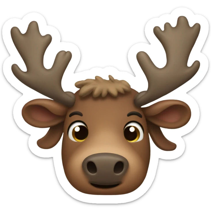 Moose  sticker
