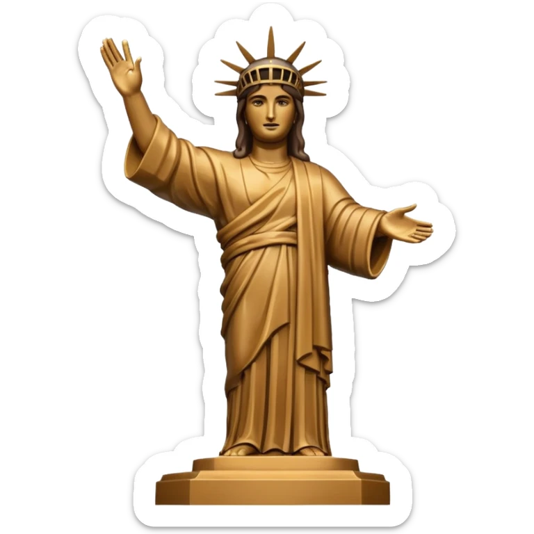 Cristo redentor  sticker