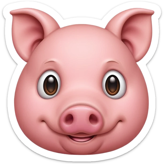 Pig  sticker
