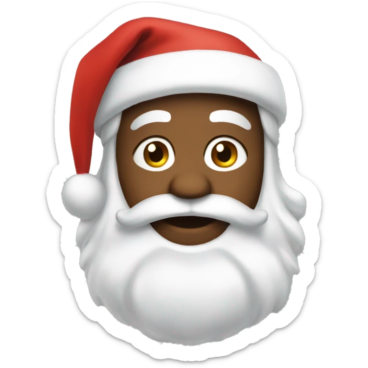 Santa sticker