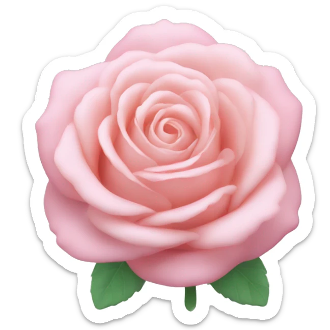 Cœur pastel rose sticker