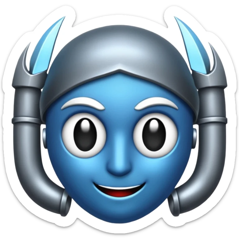 İnsan olmucak .dedimm Yuvarlak mavi bir çember içine Siyah tik yap sticker