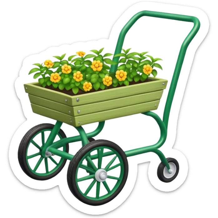 Garden Cart sticker