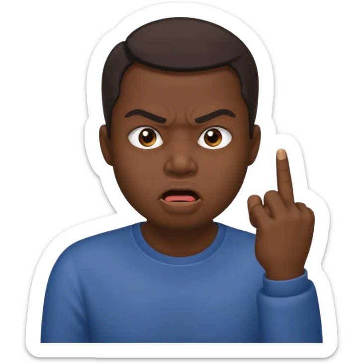 😱😡👿Kuchh Aisa Hi image Rahe Jo Apne Munh per ungali Rakhe Hue silent Rahe Uske Jaisa bahut image bnao sticker