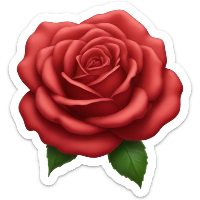red Rose sticker