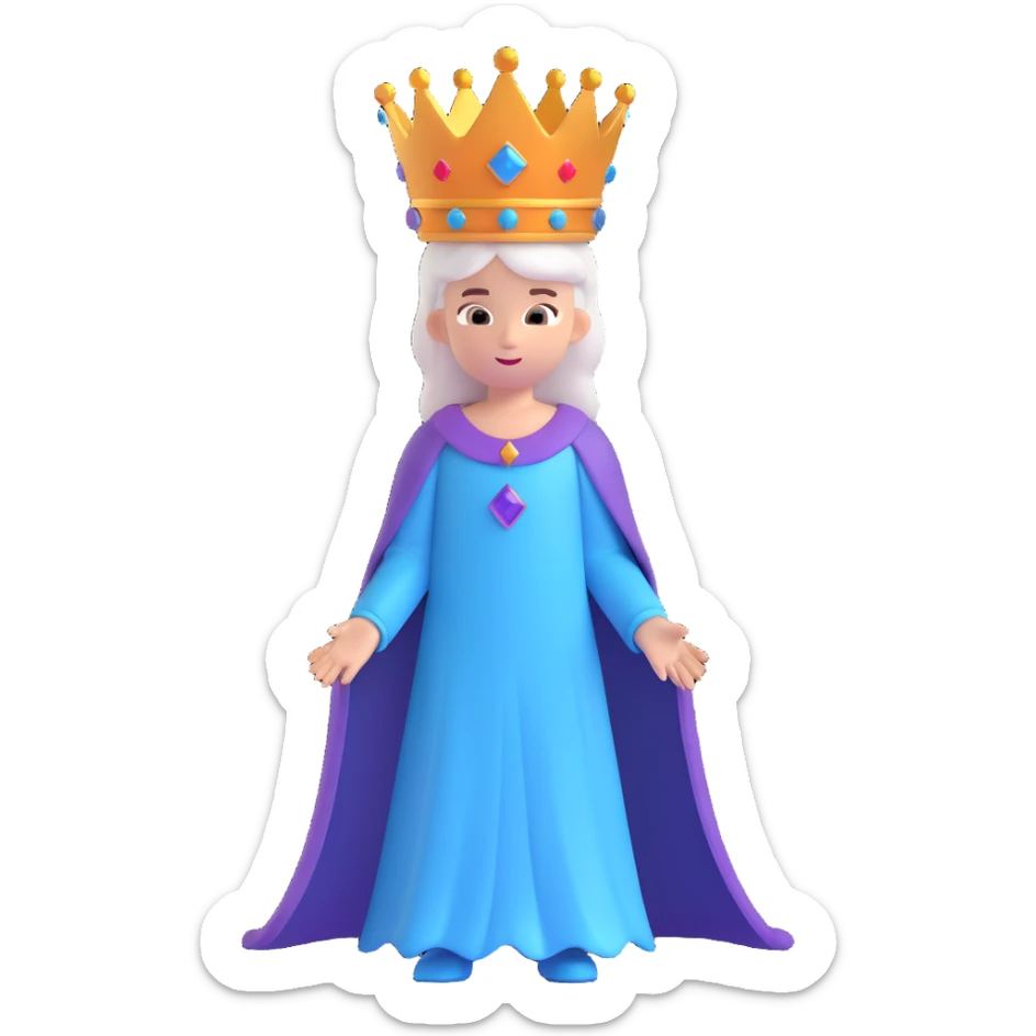 Viego from League of Legends, detailed, iconic crown, ghostly aura, fantasy character, full body sticker