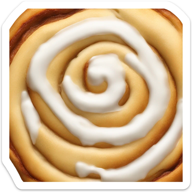 cinnamon roll sticker