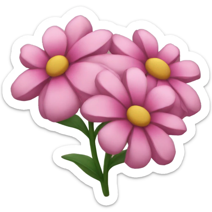 Flowers sticker