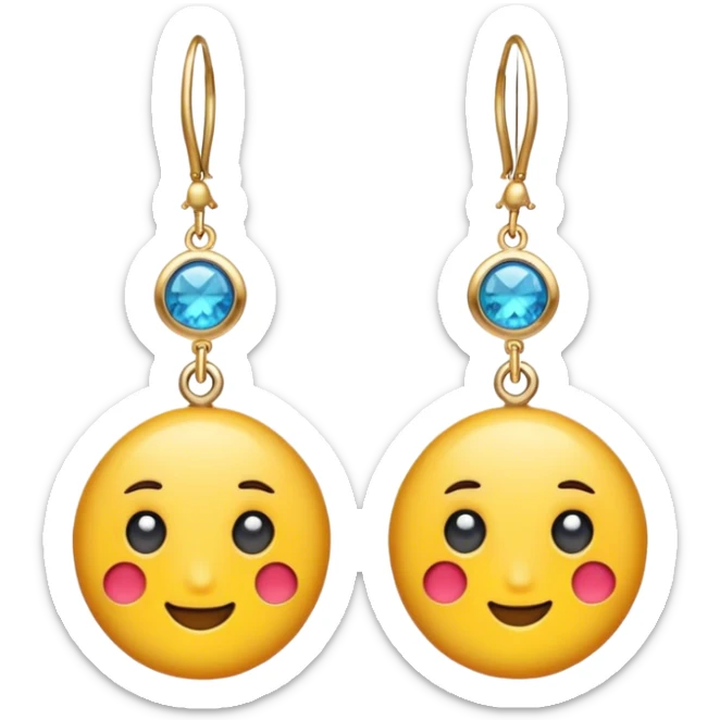 earring sticker