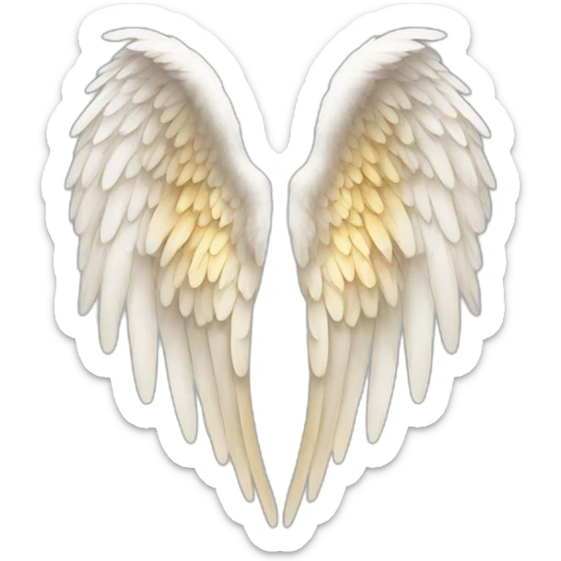 angel wings sticker