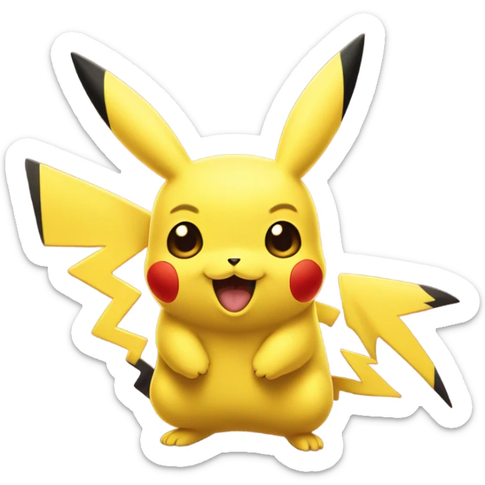 Pikachu iOS sticker