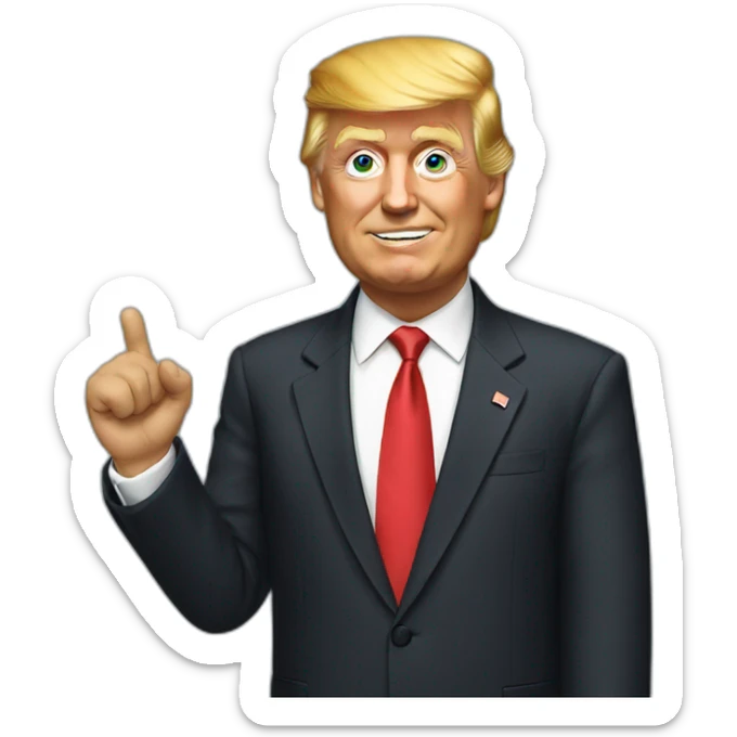 Trump sticker