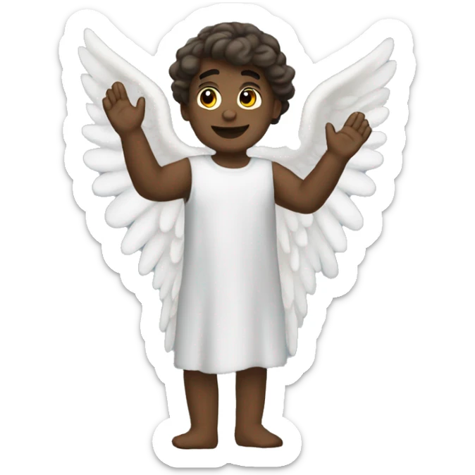 Angel sticker