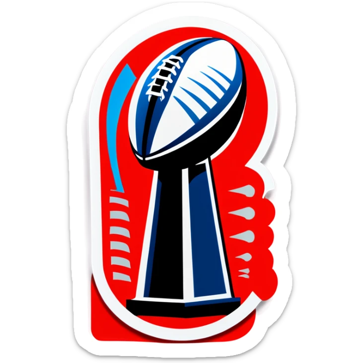 Superbowl  sticker