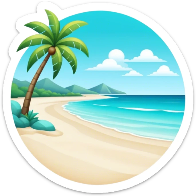 beach sticker