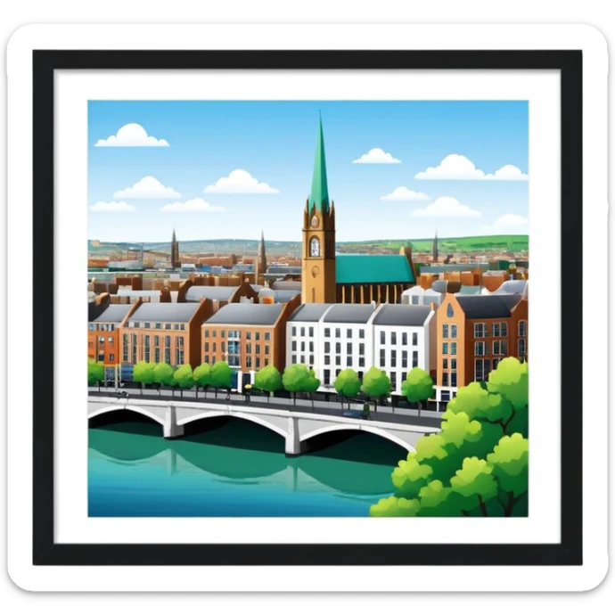 Dublin, Ireland sticker