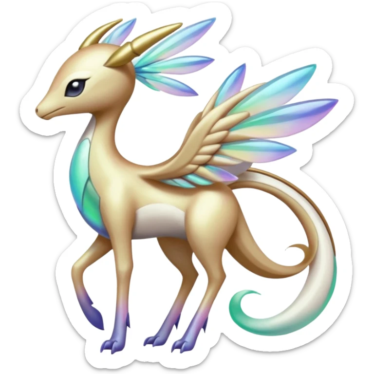 Meloetta-Palkia-Cresselia-Pokémon-Fakémon-fusion-hybrid-creature sticker