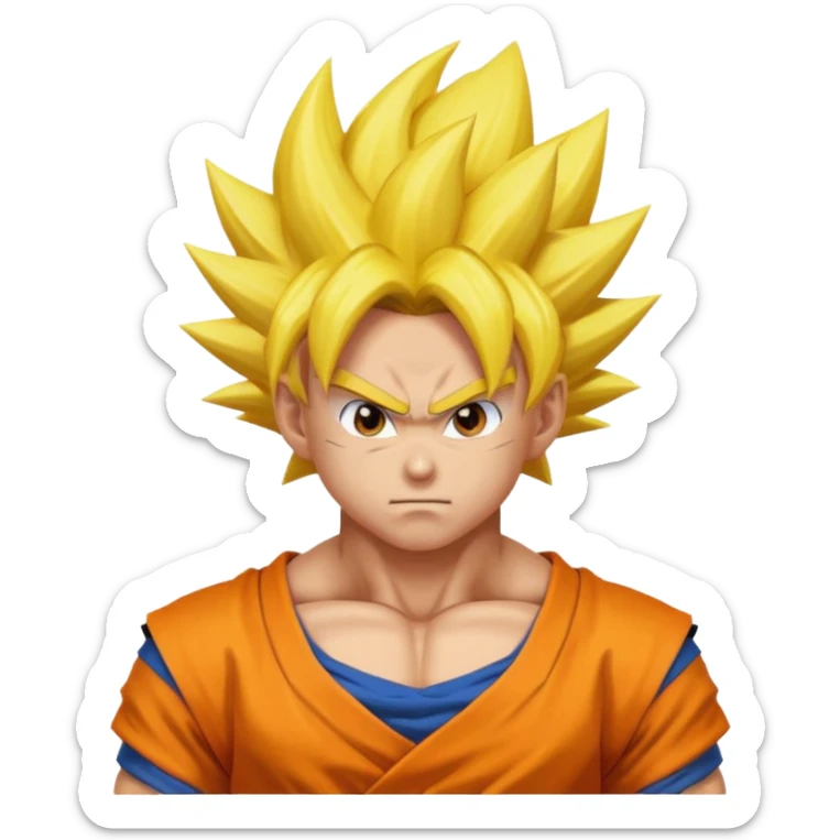 goku super Saiyan  sticker