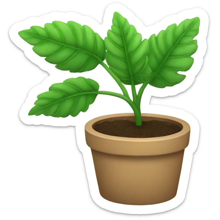 Plant sticker