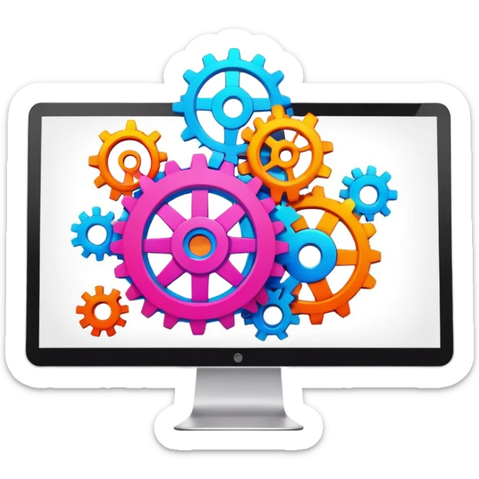 I want an emoji that I can use for a course on Product Management and is related with Creativitech.es look & feel sticker