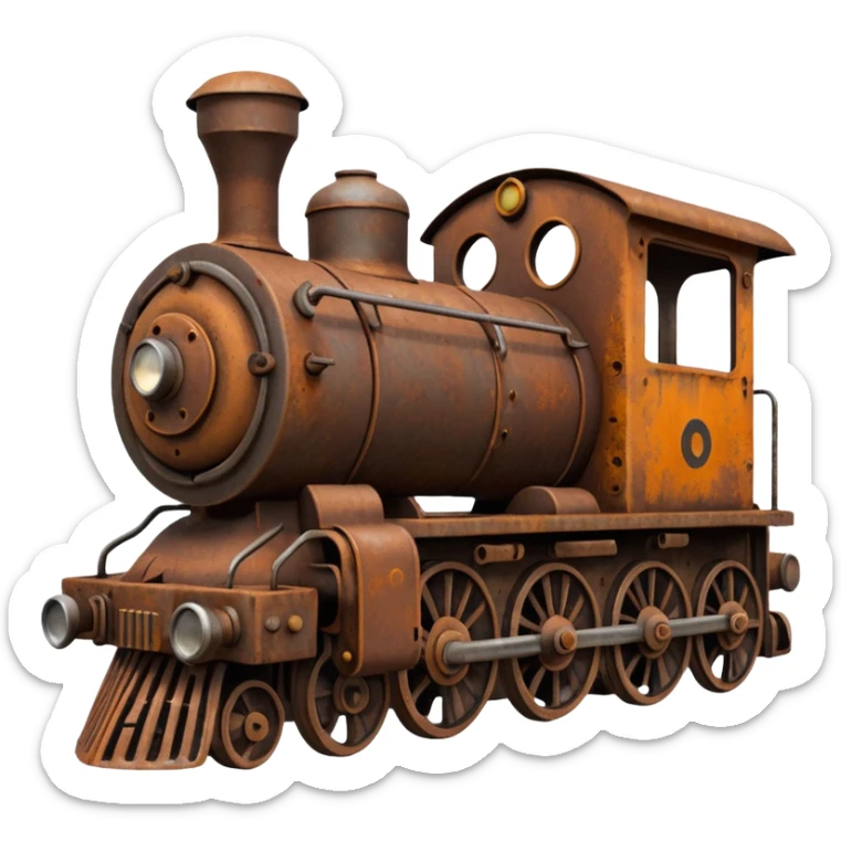 Old train  sticker