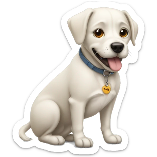Dog sticker