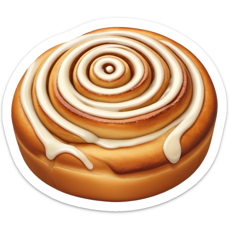 cinnamon roll sticker