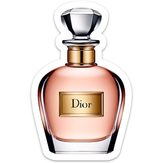 Dior parfum sticker