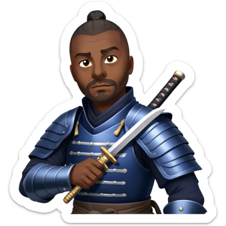 Warrior Samurai sticker